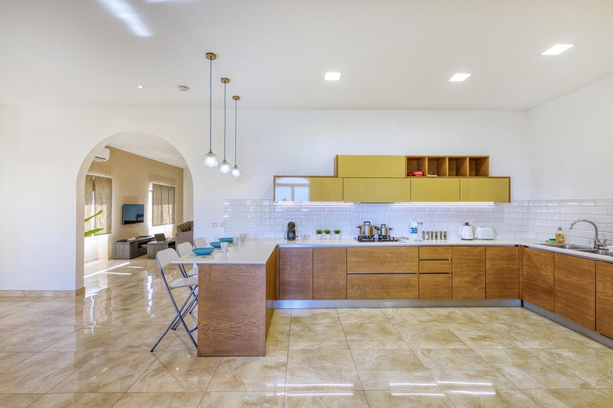 Spacious, Bright, Valley & Sea View Maisonette Xagħra Kültér fotó