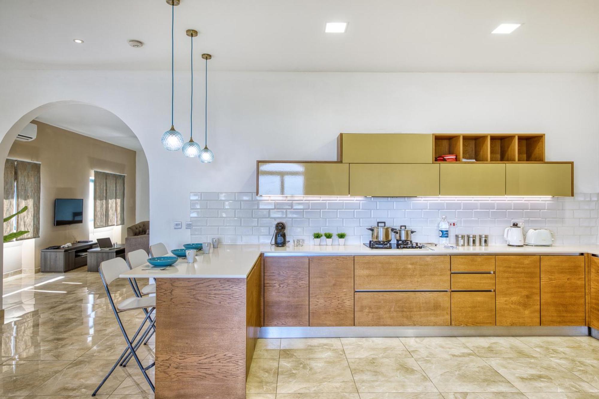 Spacious, Bright, Valley & Sea View Maisonette Xagħra Kültér fotó